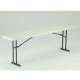 Lifetime Commercial Folding 8 ft Seminar Table 5 Pack (White Granite) 580177