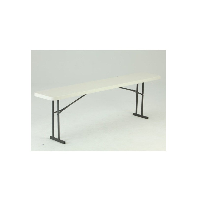 Lifetime Commercial Folding 8 ft Seminar Table 5 Pack (White Granite) 580177