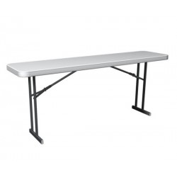 Lifetime Commercial Folding 6 ft Seminar Table 5 Pack (White Granite) 580176