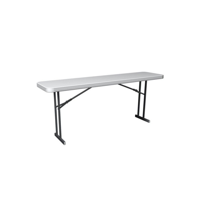 Lifetime Commercial Folding 6 ft Seminar Table 5 Pack (White Granite) 580176