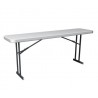 Lifetime Commercial Folding 6 ft Seminar Table 5 Pack (White Granite) 580176 Lifetime Commercial Folding 6 ft Seminar Table 5 Pack (White Granite) 580176