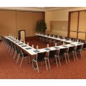 Lifetime Commercial Folding 6 ft. Seminar Table 20 Pack (White Granite) 880176
