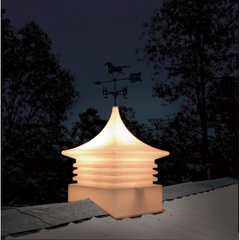 AG-CO Medium Plastic Shed Cupola w/ Color & Weathervane Options (220)