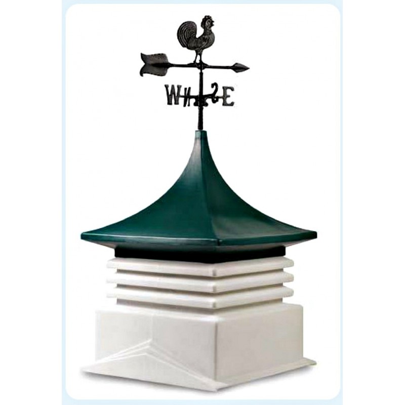 AG-CO Large Plastic Shed Cupola w/ Color & Weathervane Options (320)