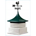 AG-CO Extra Large Barn Cupola w/ Weathervane (420) AG-CO Extra Large Barn Cupola w/ Weathervane (420)