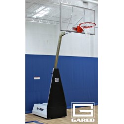 Gared Micro-Z54 Roll-Around Basketball System with 4' Boom (MICRO-Z54)