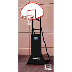 Gared HOOPS 21, "3 ON 3" Height Adjustable Portable Basketball System (9250)