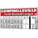 Gared ALPHATEC Non-Electronic Baseball Scoreboard (GS-HN3)