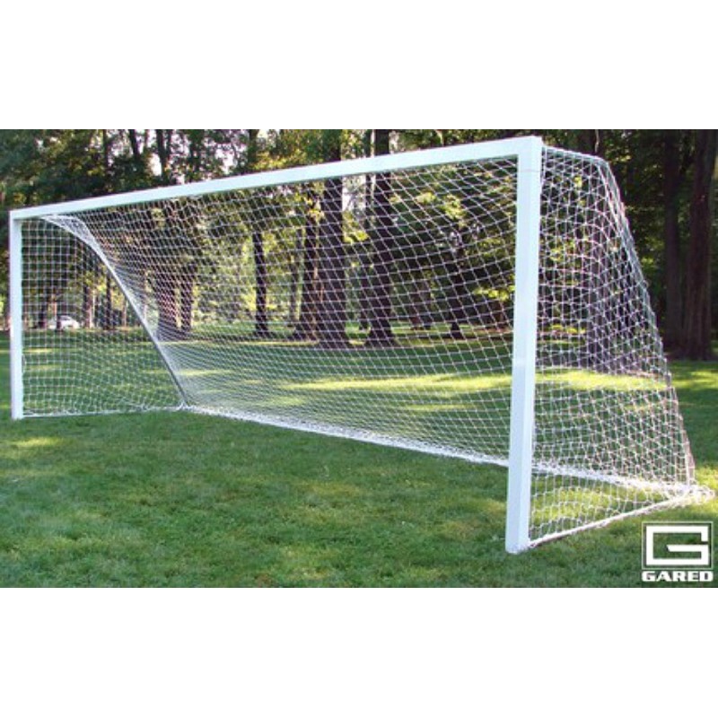 Gared All-Star I Touchline Soccer Goal, 8' x 24', Permanent, Square Frame (SG12824)