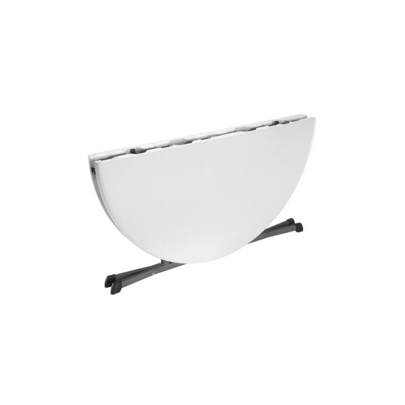 Lifetime 60 in. Commercial Round Fold-In-Half Table 7 Pack (White)