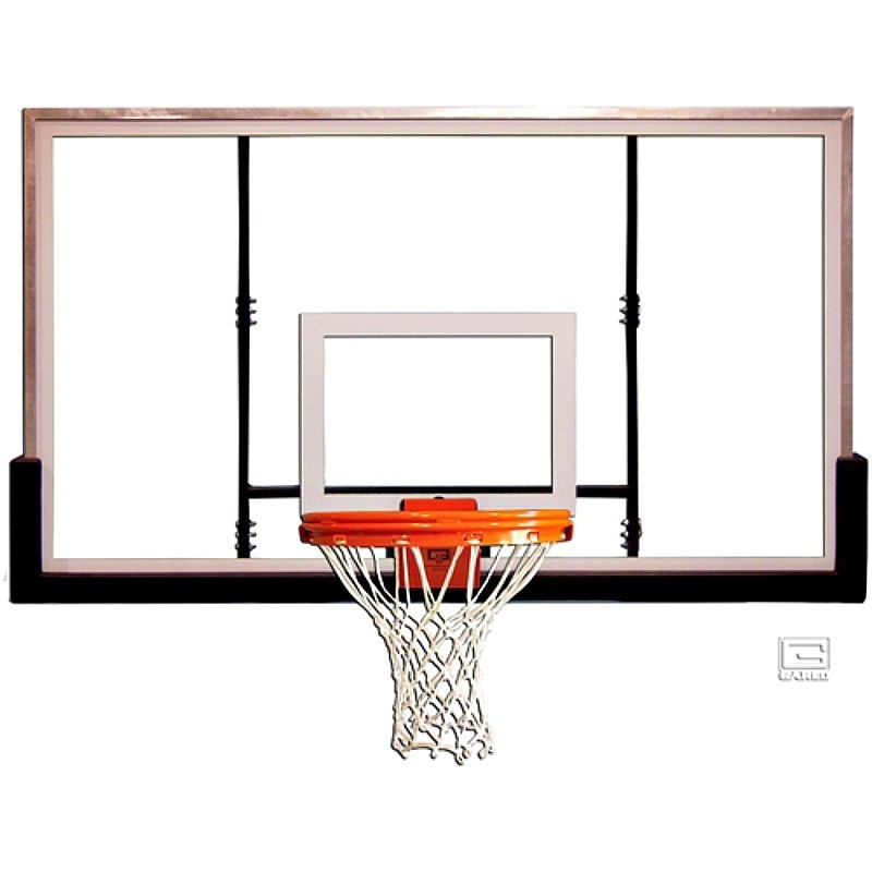Gared 42” x 60” Glass Rectangular Backboard (BB60G38)