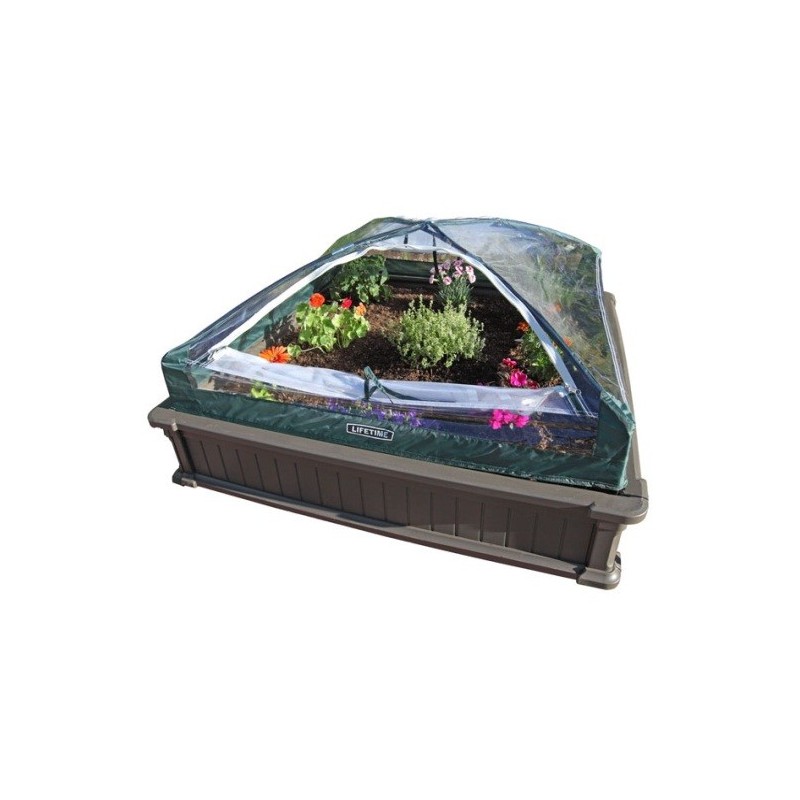 Lifetime Raised Garden Bed 10 Pack (2 Beds, 1 Vinyl Enclosure Per Pack) 860053