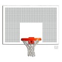 Gared 42” x 60” Perforated Steel Rectangular Backboard (1260PS)