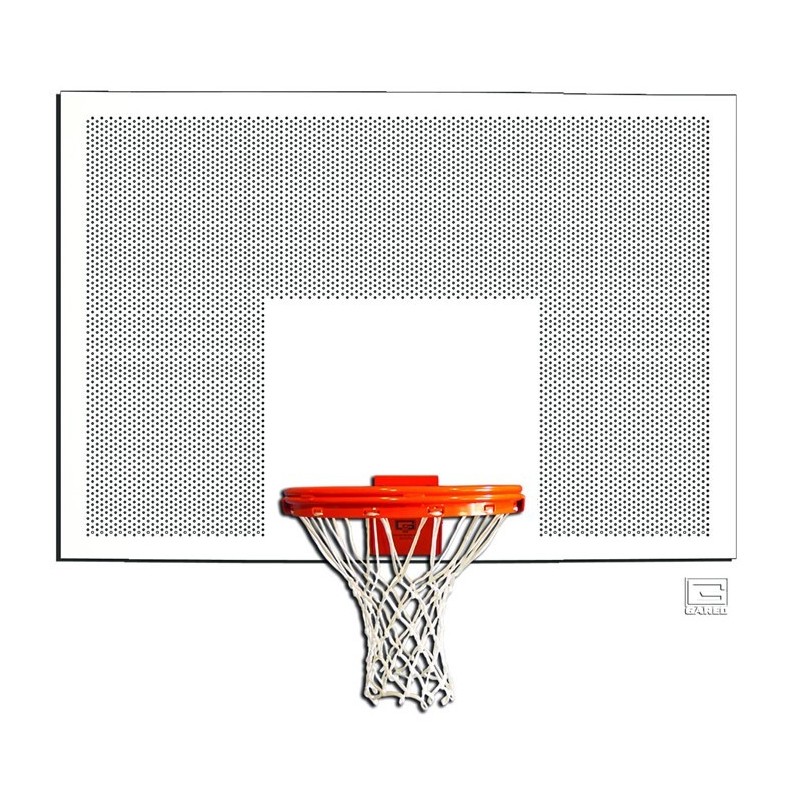Gared 42” x 72” Perforated Steel Rectangular Backboard (1272PS)