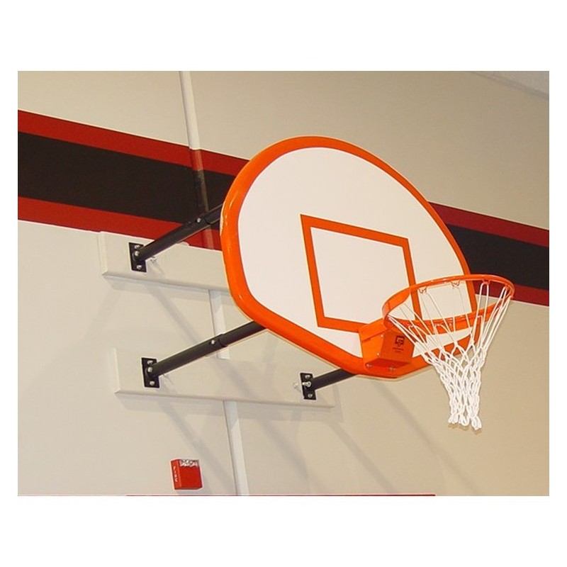 Gared Four-Point Wall Mount Series, 9-12' Extension, Fan-Shape Board (2300-9120)