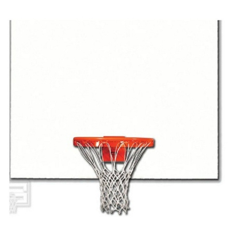 Gared 42” x 60” White Steel Rectangular Backboard (1260)