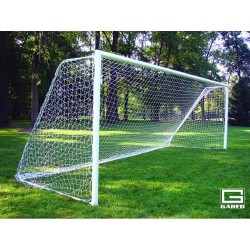 Gared All-Star II Touchline™ Soccer Goal, 8' x 24', Permanent, Round Frame (SG32824)