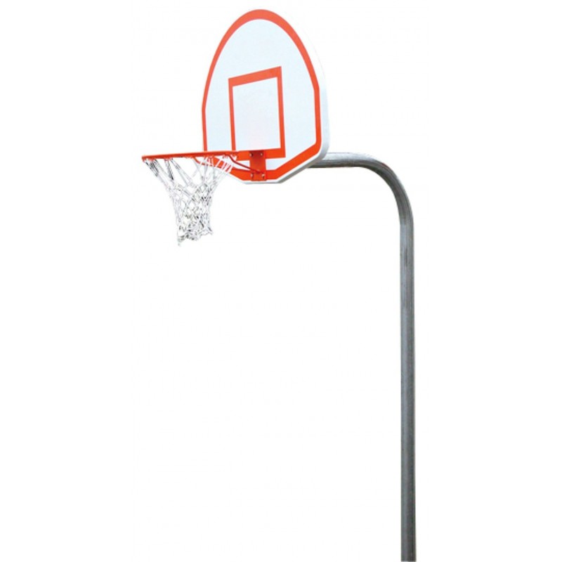 Gared 4-1/2" O.D. Unbraced Front Mount Gooseneck Post, 4' Extension (GNA45)