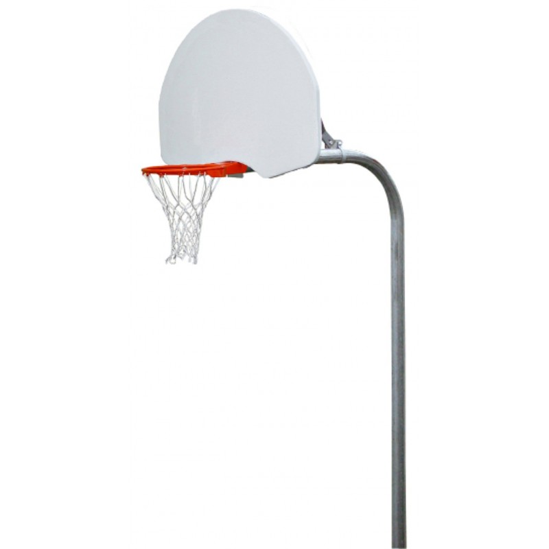 Gared 4-1/2" O.D. Rear Mount Gooseneck Post with Braces, 4' Extension (GN45R)