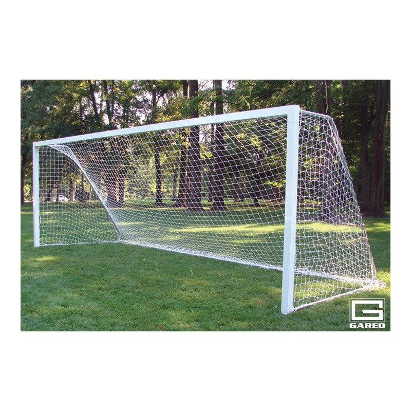 Gared Touchline Striker Soccer Goal, 7' x 21', Semi-Permanent, Square Frame (SG14721S)