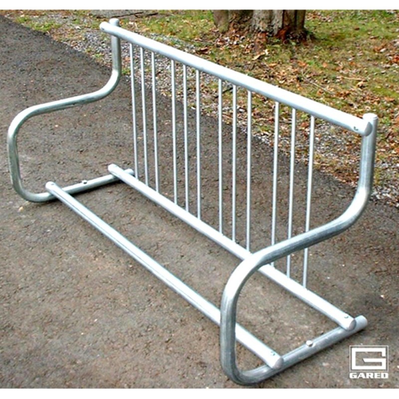 Gared 5' Traditional Single-Sided Bike Rack, 4 Bikes (BRT-5S)