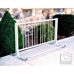 Gared 5' Modern Single-Sided Bike Rack, 4 Bikes (BRM-5S)