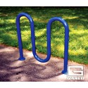 Gared 3' 3" Loop-Style Bike Rack, 5 Bikes (BRL2)