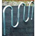 Gared 5' 3" Loop-Style Bike Rack, 7 Bikes (BRL3)