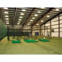 Gared Batting Cage 10'H x 12'W x 55'L With 1-3/4" Square Mesh Net (4081-55)
