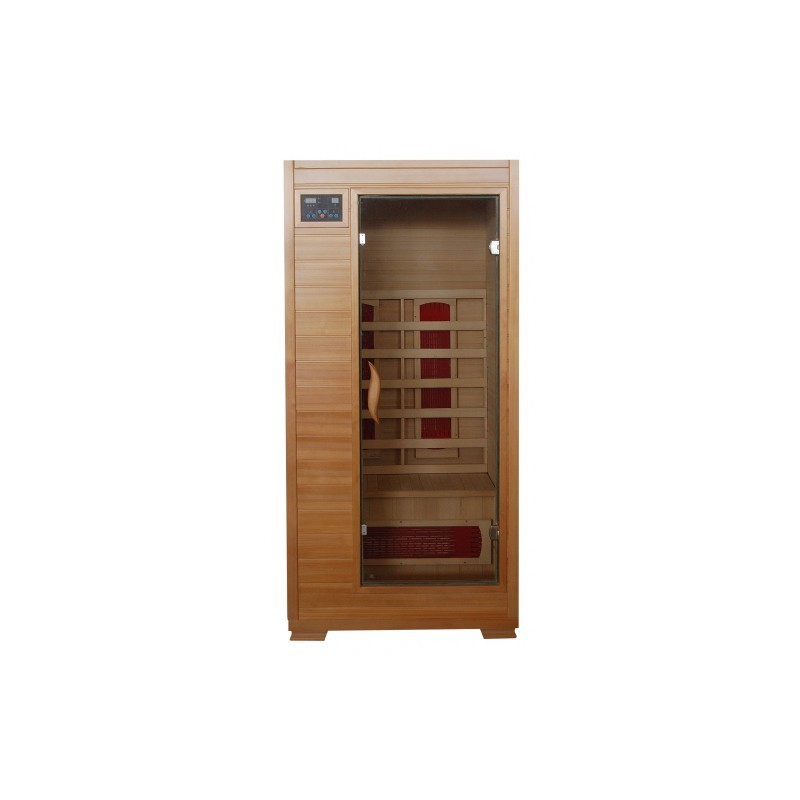Buena Vista - Hemlock 1 Person FAR Infrared Sauna With Ceramic Heaters