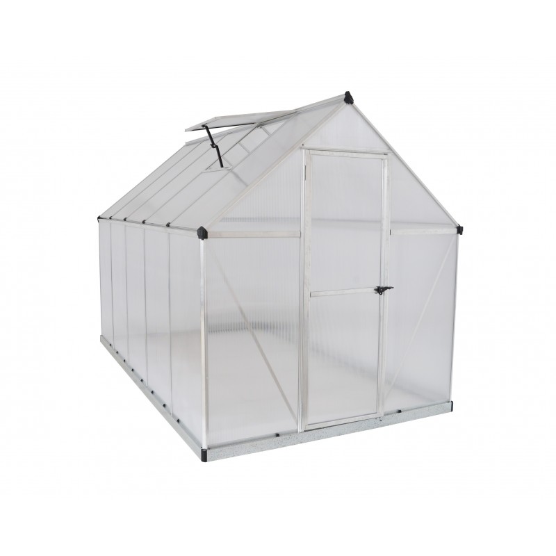 Palram Mythos 6' x 10' Hobby Greenhouse - Silver (HG5010)