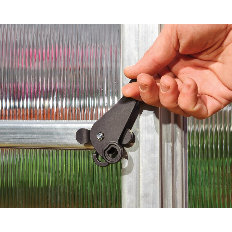 Palram - Canopia Mythos 6x10 Hobby Greenhouse - Silver (HG5010)