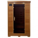 Coronado - Hemlock 2 Person FAR Infrared Sauna With Ceramic Heaters