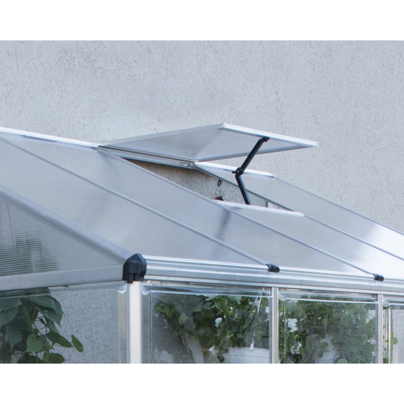 Palram - Canopia Hybrid Lean-To 4x8 Greenhouse Kit (HG5548)