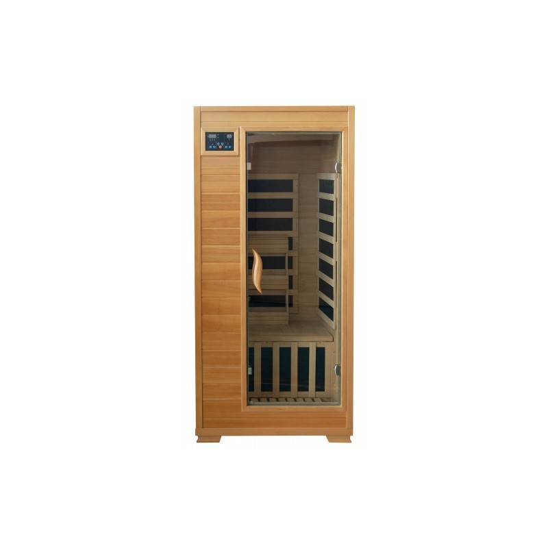 Blue Wave Heat Wave Buena Vista - Hemlock 1-2 Person FAR Infrared Sauna With Carbon Heaters (SA2402)