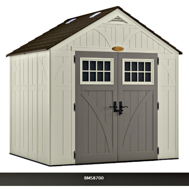 Suncast 8x7 Tremont Storage Shed w/ Floor (BMS8700)