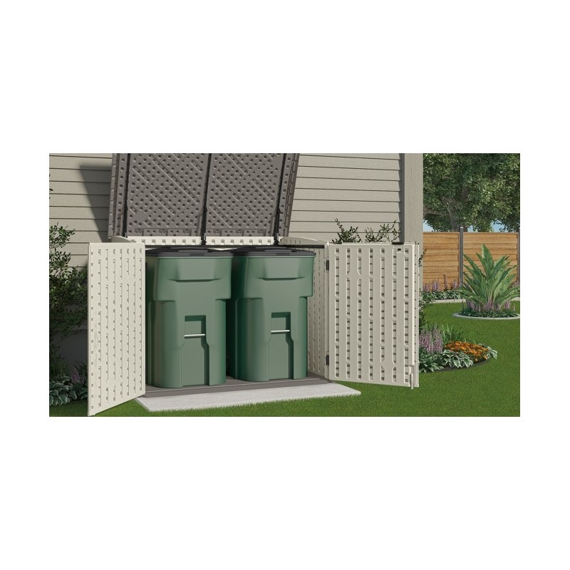 Suncast 70 cu. ft. Stow-Away Horizontal Shed Kit (BMS4700)