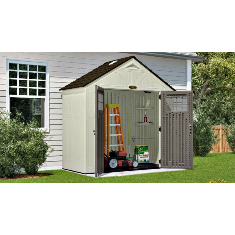 Suncast 8x4 Tremont Storage Shed w/ Floor (BMS8400D)