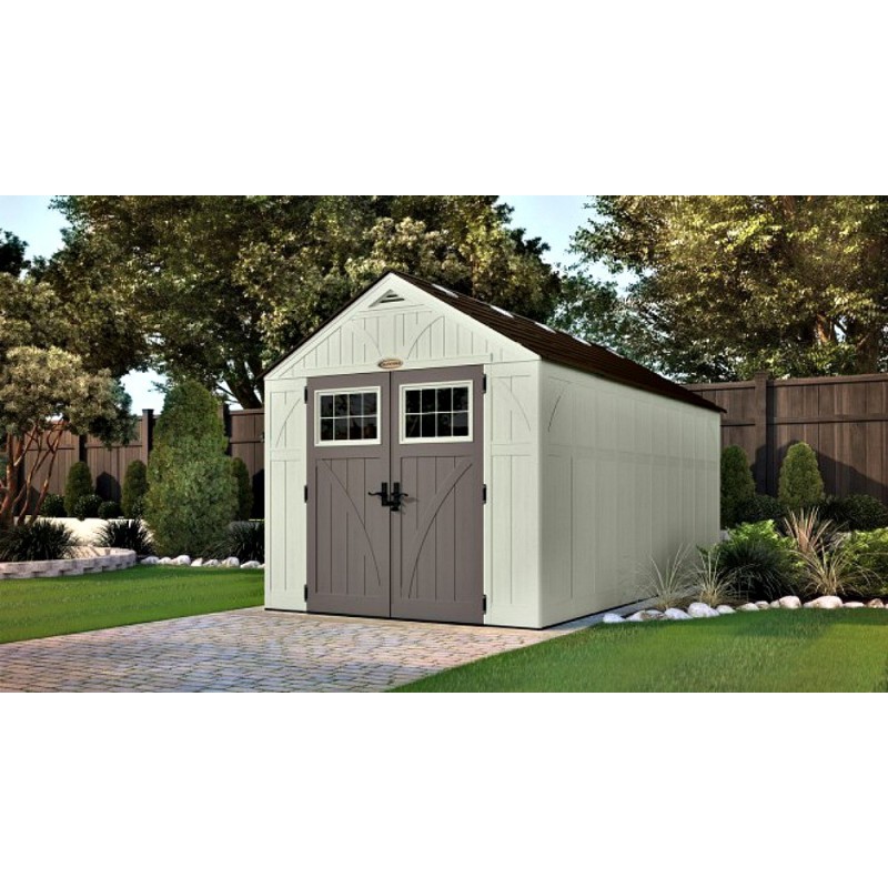 Suncast 8x16 Tremont Storage Shed w/ Floor (BMS8160)