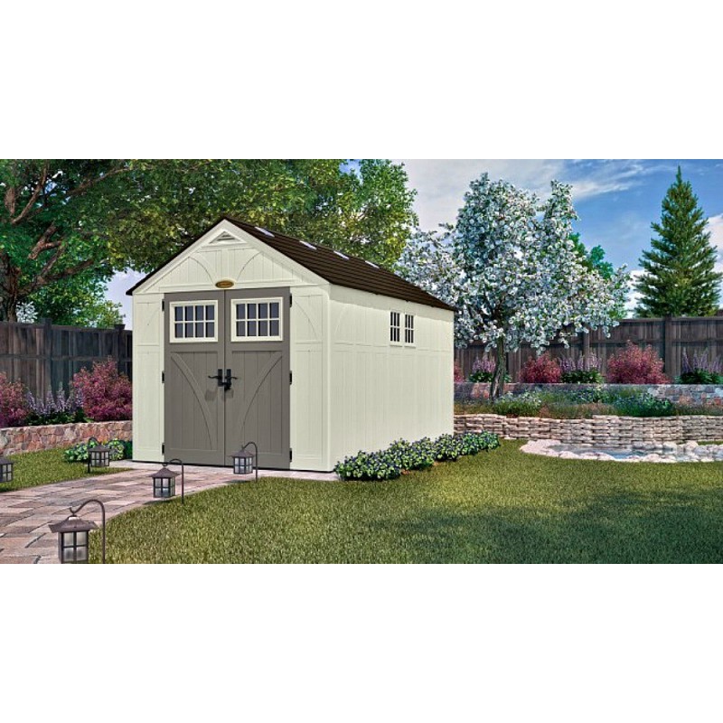 Suncast 8x13 Tremont Storage Shed w/ Floor (BMS8135)