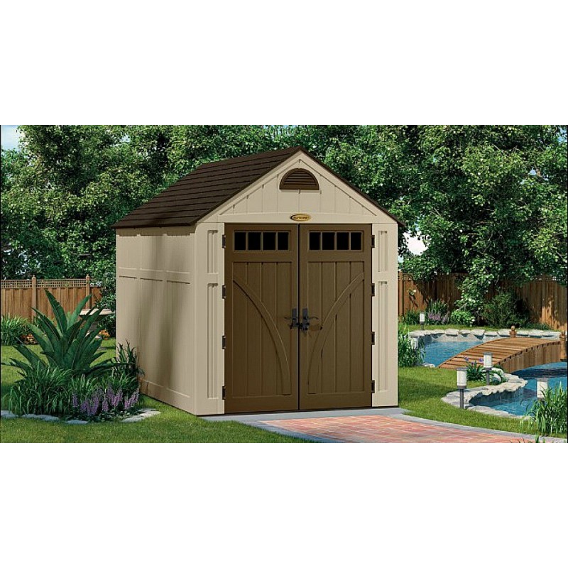 Suncast 7x10 Brookland Storage Shed w/ Floor (BMS8020)