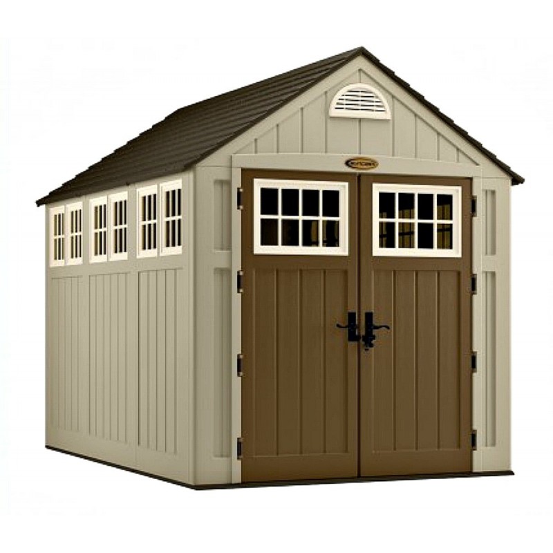Suncast 7x10 Alpine Storage Shed w/ Floor (BMS8000)