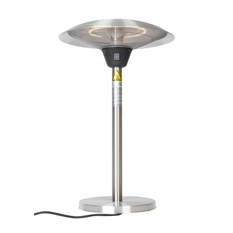 Fire Sense Cimarron Stainless Steel Table Top Halogen Patio Heater (62216)