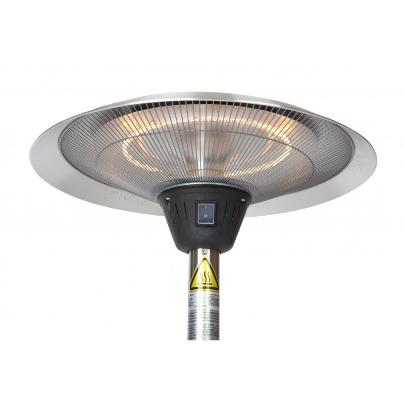 Fire Sense Cimarron Stainless Table Top Halogen Patio Heater (62216)