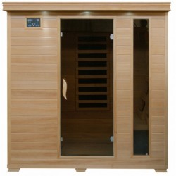 Monticello - Hemlock 4 Person FAR Infrared Sauna With Carbon Heaters