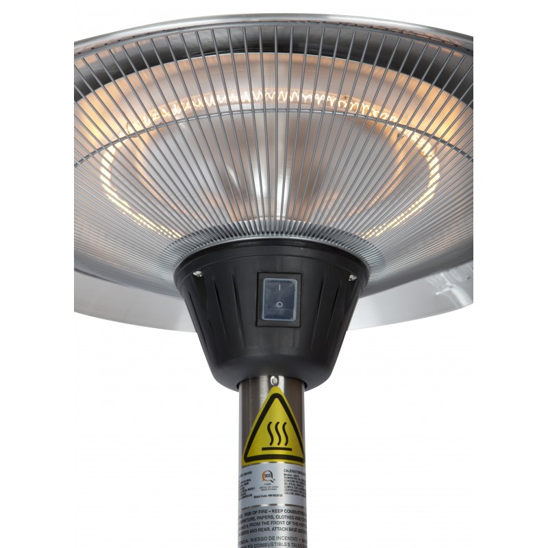 Fire Sense Frisco Bronze Halogen Patio Heater (62219)