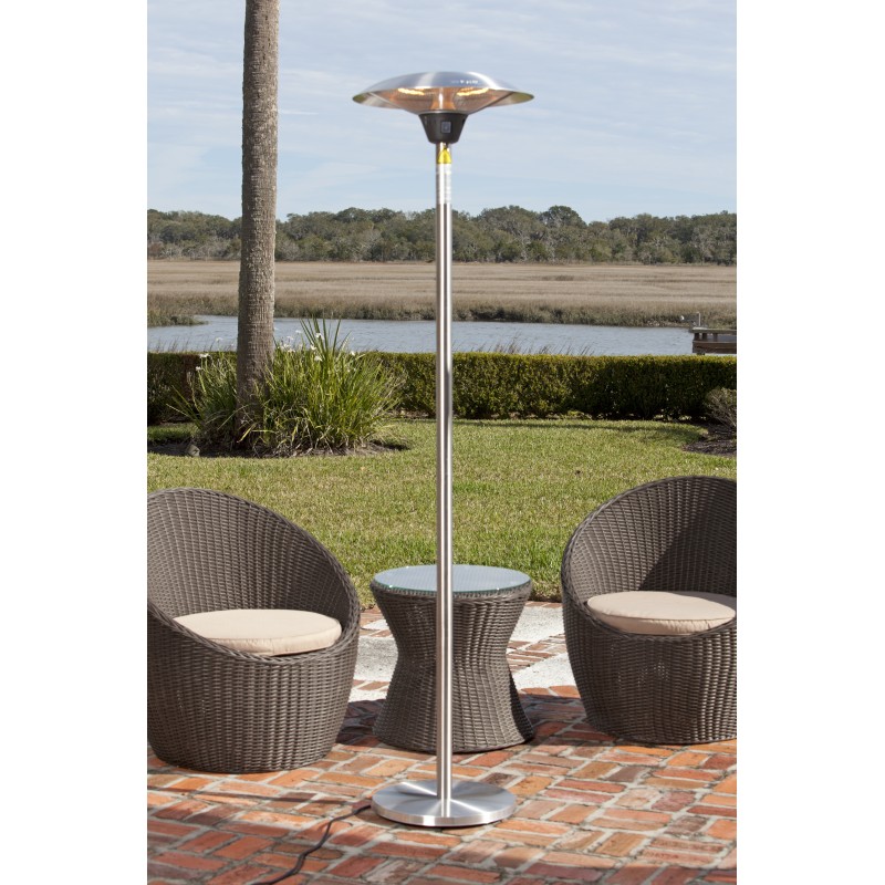 Fire Sense Frisco Bronze Halogen Patio Heater (62219)