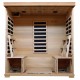 Monticello - Hemlock 4 Person FAR Infrared Sauna With Carbon Heaters