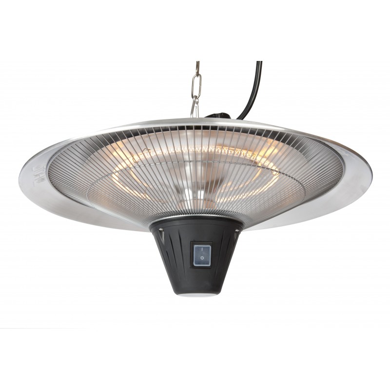 Fire Sense Gunnison Aluminum Hanging Halogen Patio Heater (62221)