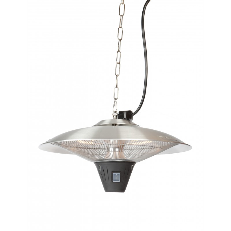 Fire Sense Gunnison Aluminum Hanging Halogen Patio Heater (62221)